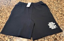 Eric Emanuel EE Basic Black Sweat Shorts Size 2XL Authentic Ships Same Day