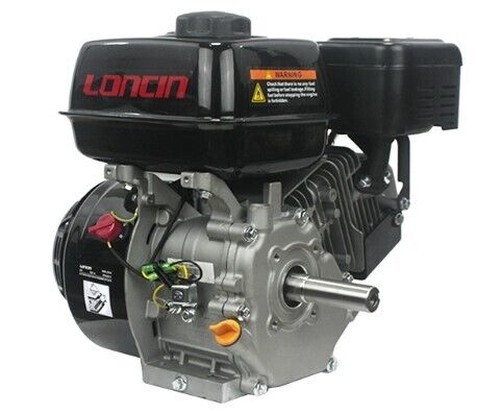 Engine Loncin Cylindrical 25.4x80 252cc Complete Petrol To