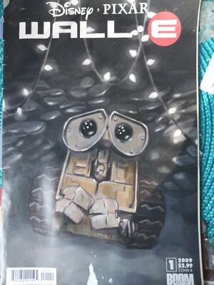 Disney Pixar Wall-E 1 (2010) Boom Kids! Cover A 1st Appearance Collector's Item!