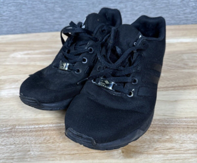 Adidas Originals Zx Flux Torsion MensTriple Black Shoes Running