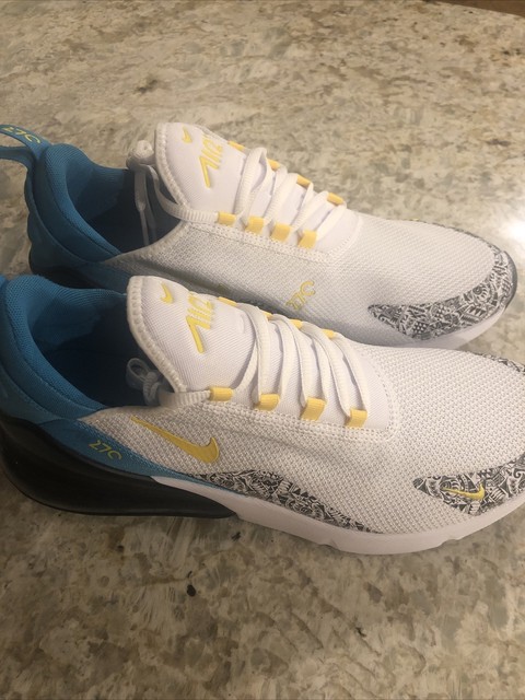 Nike Air Max 270 N7 Mens Shoes White Yellow Black Anthracite Cj0949-100 Size 12 for sale online 