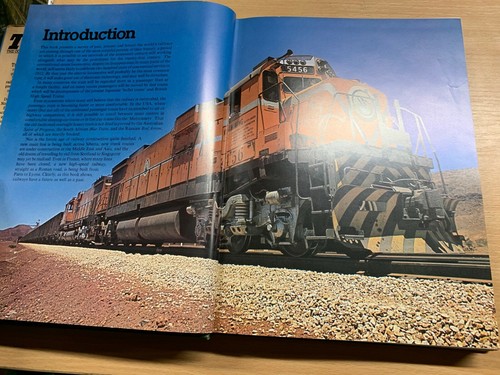1979 "TRAINS - COMPLETE BOOK OF TRAINS & RAILROADS" HEAVY HARDBACK BOOK (P8) - Picture 6 of 12