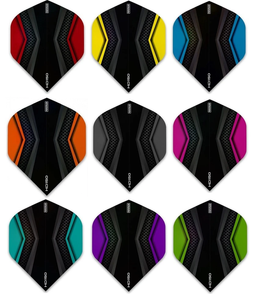 Dart 3, 6 oder 9 Stück Pentathlon HD 150 X-Wing Flights - Menge, Farbe wählbar-