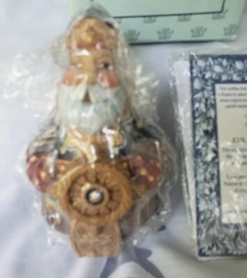 G DeBrekht Christmas Captain Santa Cruising Series New Box Certificate Nautical - Image 1 of 4
