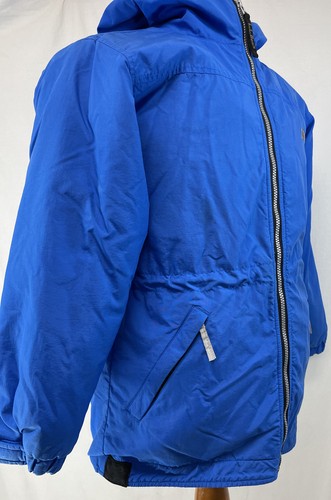 LL KIDS LL BEAN Blue Jacket w/ Hood Warm Kids Large Size14-16 OMS19 - Picture 7 of 10
