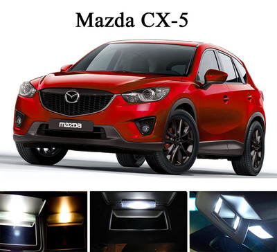 氙气白色梳妆台 遮阳板led 灯泡适用于马自达cx 5 Cx5 4 件 Ebay