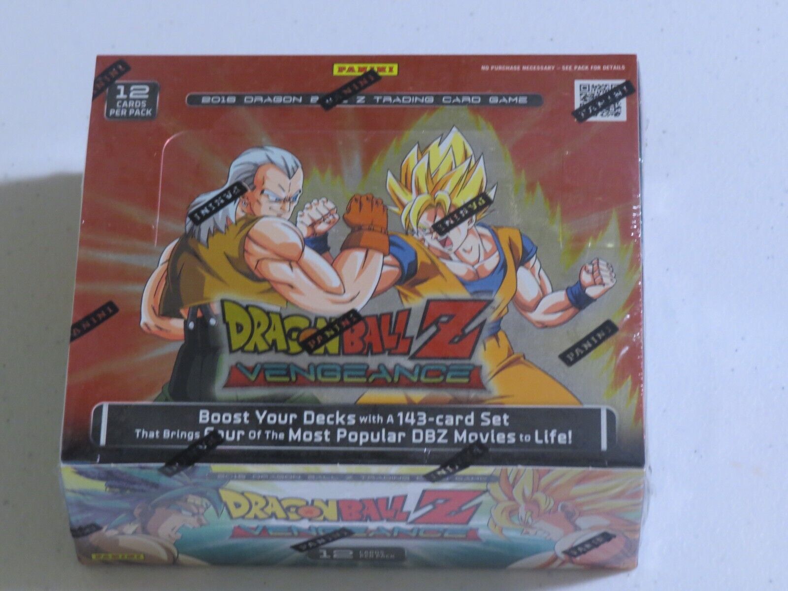 Dragon Ball Z Vengeance Booster Box Sealed DBZ TCG Panini 2016