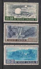 India 1965 sg520 10r sg519 5r sg518 2r Top Values Mint Light Hinged B144