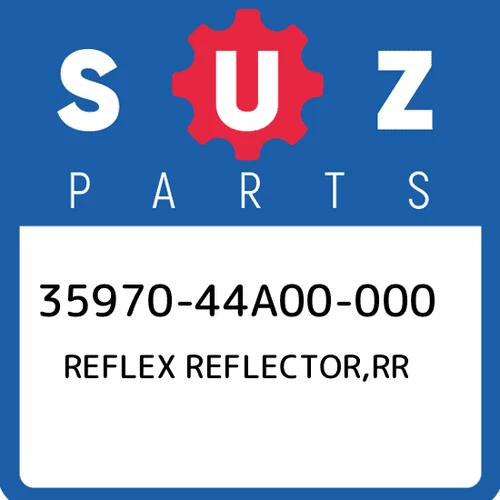 REFLEX REFLECTOR ASSY, REAR *{E28}*