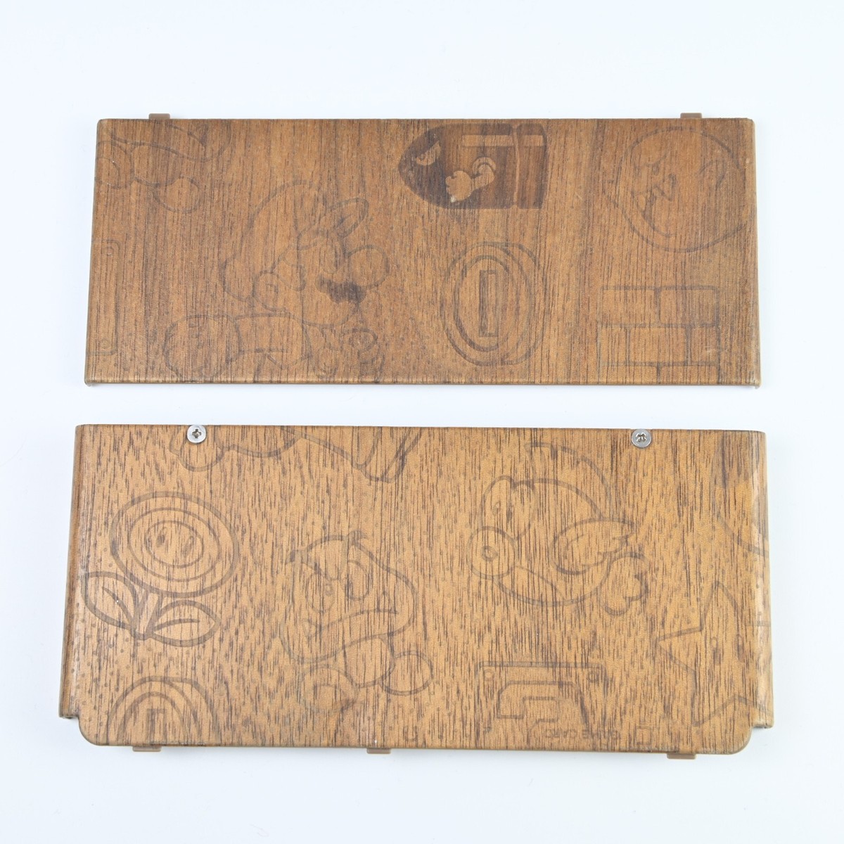 New Nintendo 3DS Kisekae Cover Plates Super Mario 024 wood