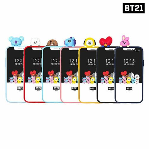 BTS BT21 Official Authentic Goods Bbakkom Phone Case By Casegallery + Tracking - Picture 1 of 19
