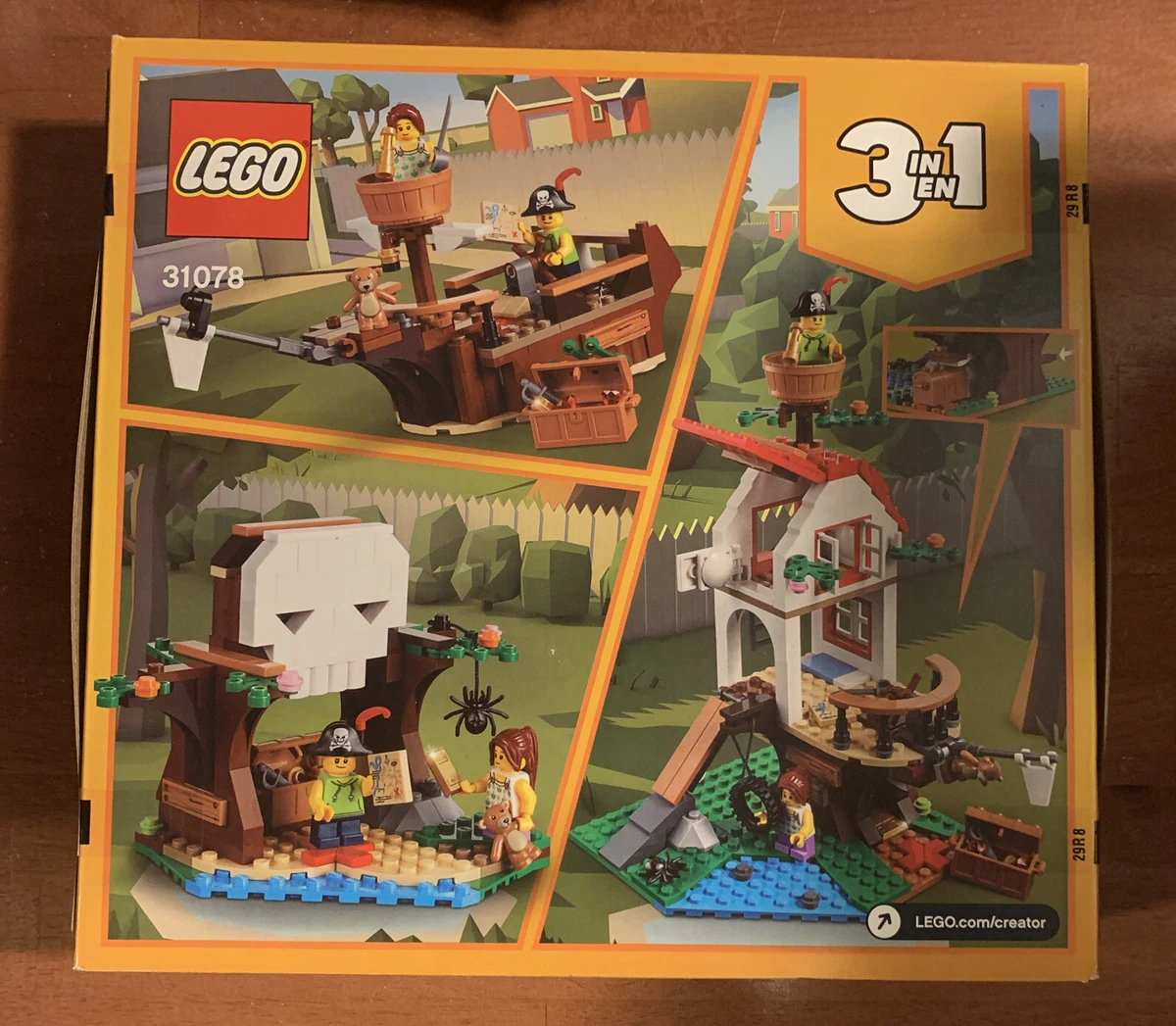 Lego 31078 treehouse on sale 3in1 building toy
