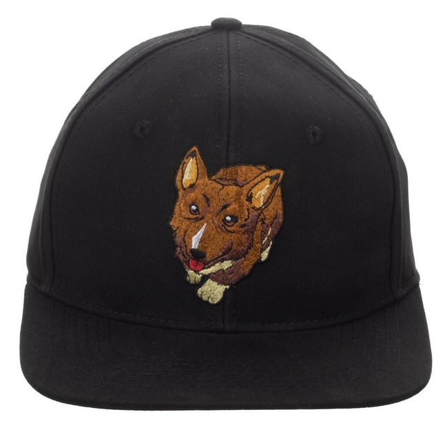 Cowboy Bebop Anime Ein Data Dog Solid Black Snapback Hat Cap Adjustable Retro For Sale Online Ebay