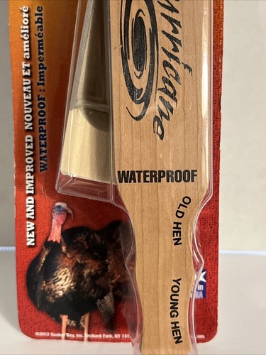 Quaker Boy Hurricane Turkey Box Call No Chalk Waterproof Hunting Calling NEW - Bild 4 von 8