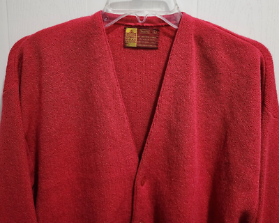Vtg SEARS Kings Road Reddish-Pink Alpaca Wool Blend Knit LS Vtg SEARS Kings Road Reddish-Pink Alpaca Wool Blend Knit LS