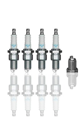 4x NGK ZÜNDKERZEN NICKEL 7422 BPR5ES FÜR FIAT HONDA MAZDA MITSUBISH OPEL RENAULT