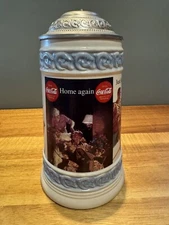 1994 SP Gerz Coca Cola Beer Stein "Home Again" 8" x 4"