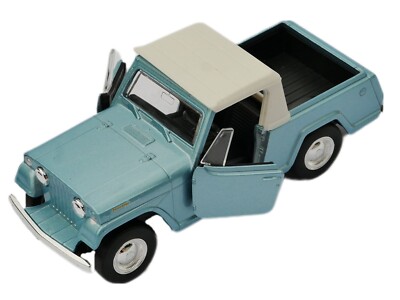 1967 Jeepster Commando Pickup Auto Modell Diecast Maßstab 1:34-1:39 Welly