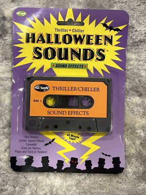 Fun World Vintage HALLOWEEN Thriller Chiller Sound Effect Cassette