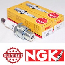 2x Ngk Bu8h 6431 Non-resistor Spark Plug Pre-gapped For Mercury Mariner