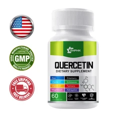 1000MG Quercetin 95% with Vitamin C & Zinc - Natural Immune Support Supplement