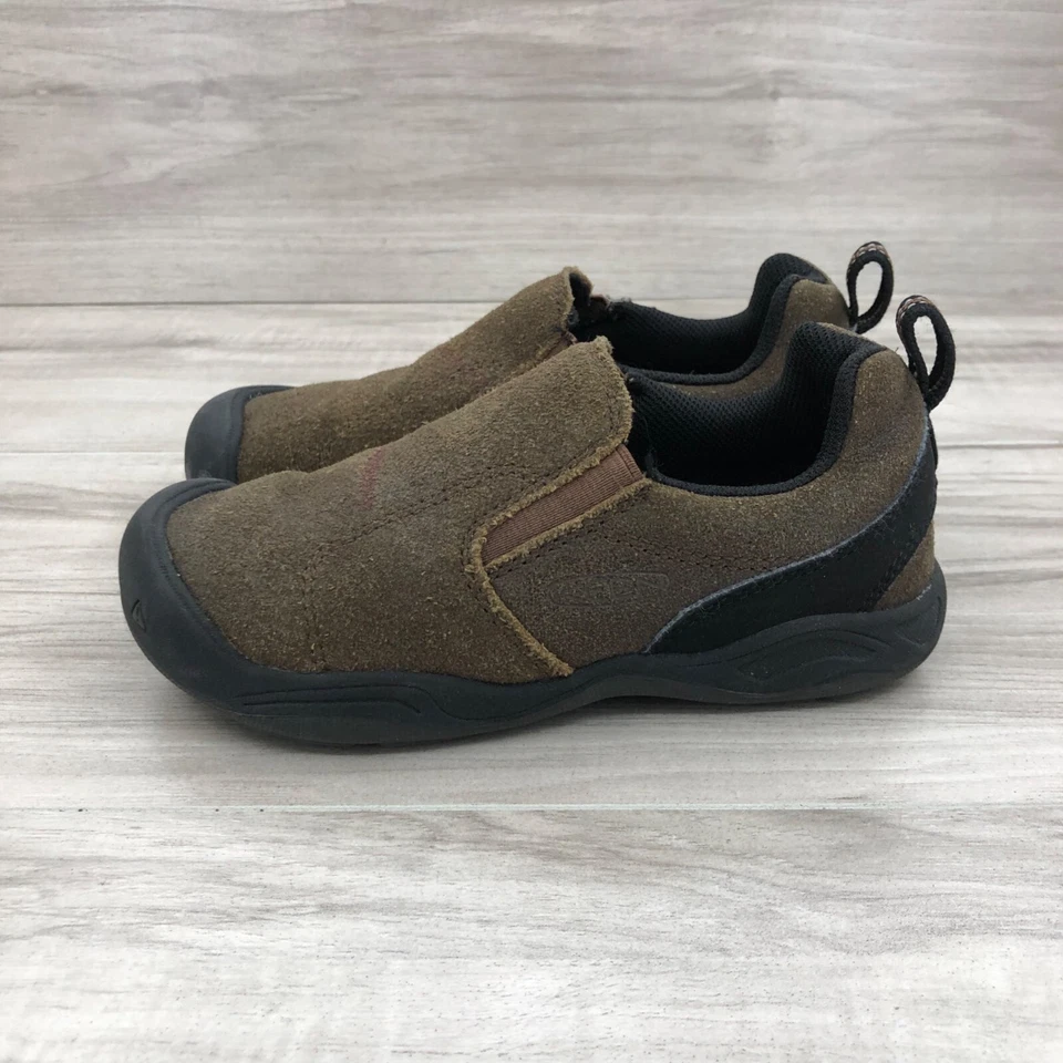 Keen Shoes Kids 13 Brown Suede Slip On Outdoors - Image 2 of 4