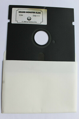 Grand Monster Slam Rainbow Arts 1989  Commodore C 64 Spiel Diskette 