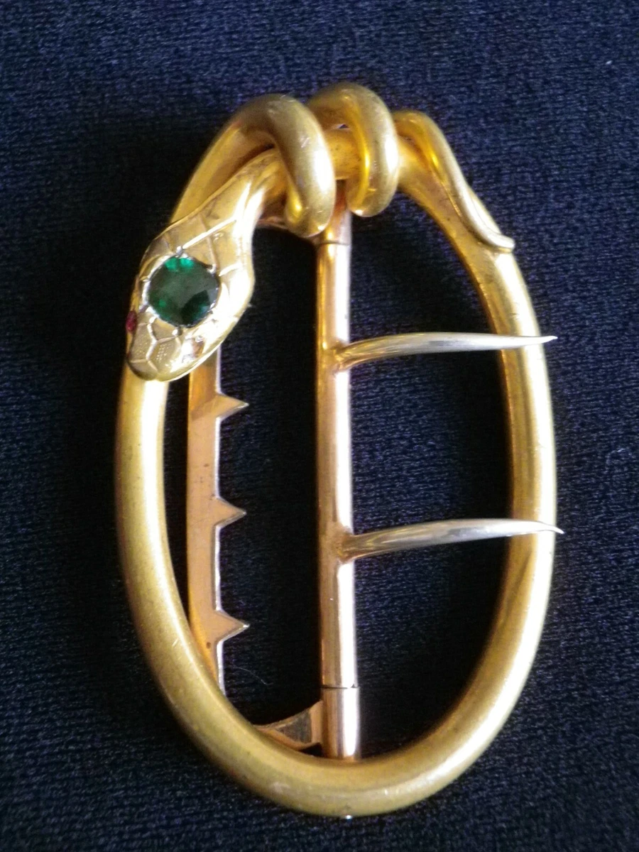 Mini Boucles De Chaussures De Poupée Anciennes (XIXe-1900) – 2,2 Cm, Métal Et Verre