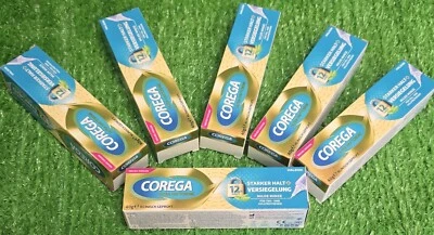 (139,58€/kg) 6x COREGA Ultra Haftcreme Starker Halt verbesserte Kaukraft Versa0€
