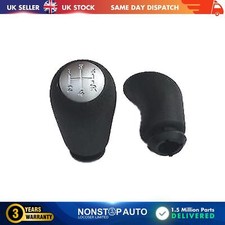 Perilla de engranaje cromada 5 velocidades para RENAULT MEGANE Scenic MK2