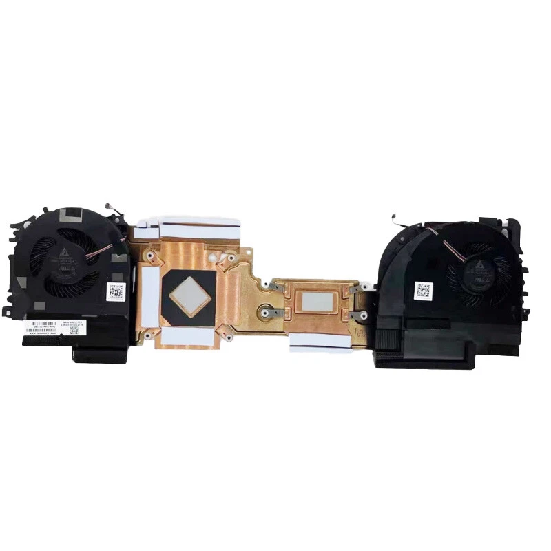 New HP ZBook Fury 17 G8 CPU GPU Cooler Fan With Heatsink M75666-001 - Image 2 of 2