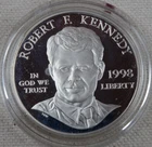 Photo of a 1998-S Kennedy Half Dollar Proof from an eBay listing that sold on Jul 13, 2026