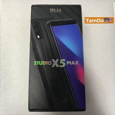 BLU Studio X5 Max Smartphone, 32GB, Unlocked GSM Android Phone   Black