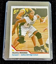 MAYA MOORE ROOKIE LYNX 2005-06 UCONN Sports Illustrated SI for Kids HS Card