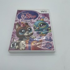 Littlest Petshop Friends Nintendo Wii Video Game CIB Complete Manual (Box Games)