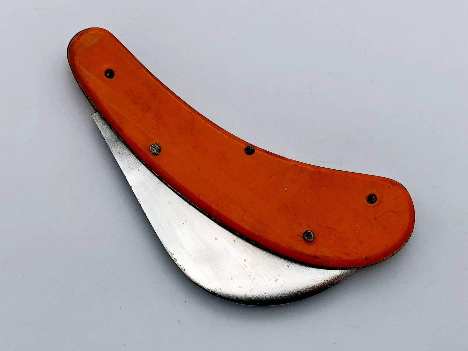 Sanitary Knife Metallist Vintage Folding Pocket Garden Pruning Tool SMZ USSR