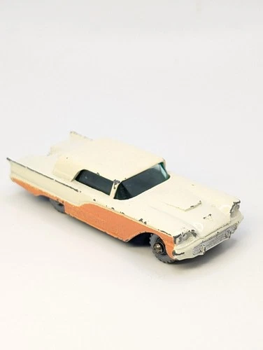 Matchbox Moko Lesney 75a Ford Thunderbird SPW Blue Base original vintage toy