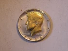 DANBURY MINT 1966 KENNEDY HALF DOLLAR 24K GOLD & .999 SILVER PLATED COIN
