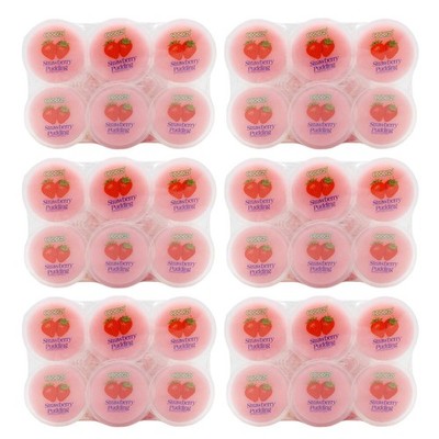 Asia Pudding Cocon Dessert mit Nata de Coco ERDBEER Geschmack 6x480g