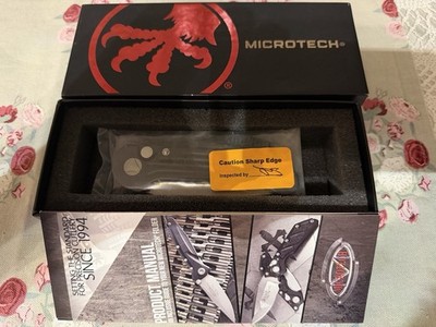 Microtech L.U.D.T. 135-10 Stonewash M390