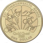 Gold Coast 2018 XXI Commonwealth Games #3 One Dollar Coins $1 Australia - UNC