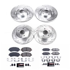 Powerstop Disc Brake Kit - Front And Rear - Fits Nissan Maxima 2009-2014 Z23 Evo