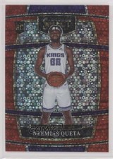 2021-22 Panini Select Concourse Red Disco Prizm 41/49 Neemias Queta #72 1u6