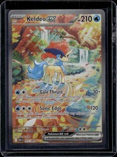 keldeo ex pokemon card 2025 Pokemon - WHT EN - White Flare - Keldeo EX #159 - Ultra Rare main image 1