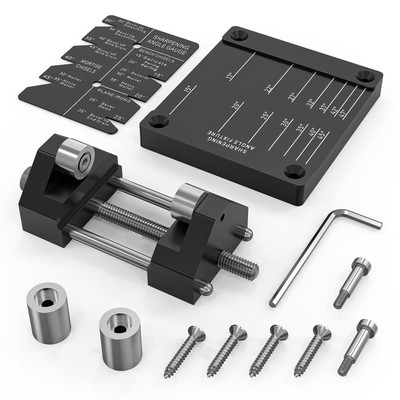 Precise Chisel Sharpening Jig Kit, Honing Guide System for Woodworking Chisel...