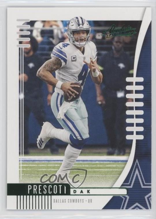2019 Panini Absolute Green Dak Prescott #51 03rx