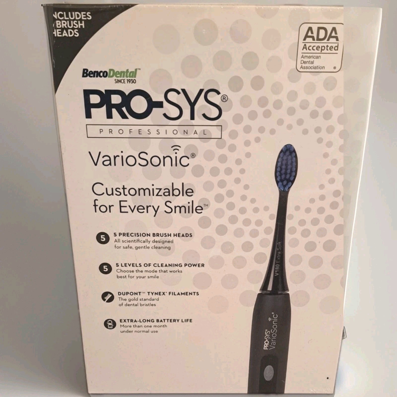NEW & SEALED! Benco PRO-SYS Professional VarioSonic Electric