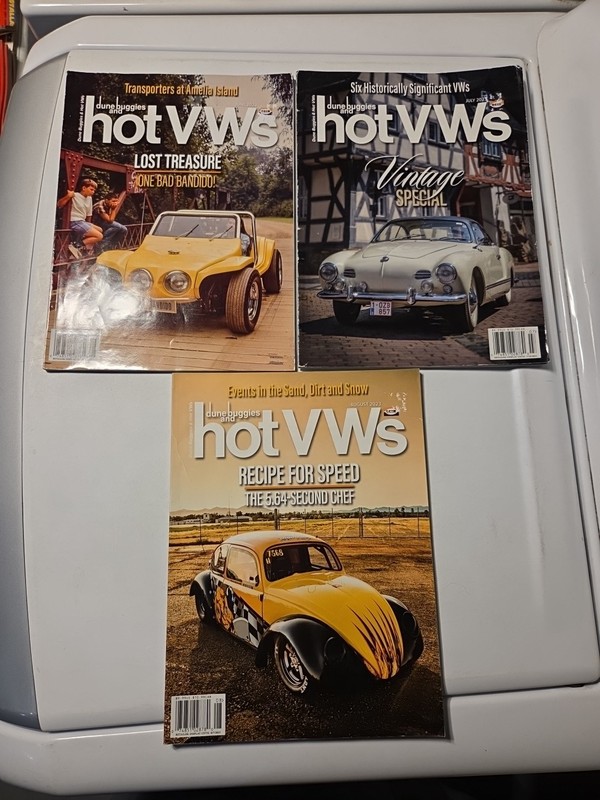 Dune Buggies And Hot VWs Magazine 2023 (Lot Of 3)