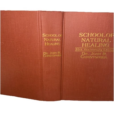 Dr Christopher School of Natural Healing 1996 Revised Expanded 20th HBDJ - Image 1 of 4