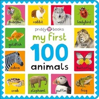 Priddy Books - My First 100 Animals - Board Book - H245Z